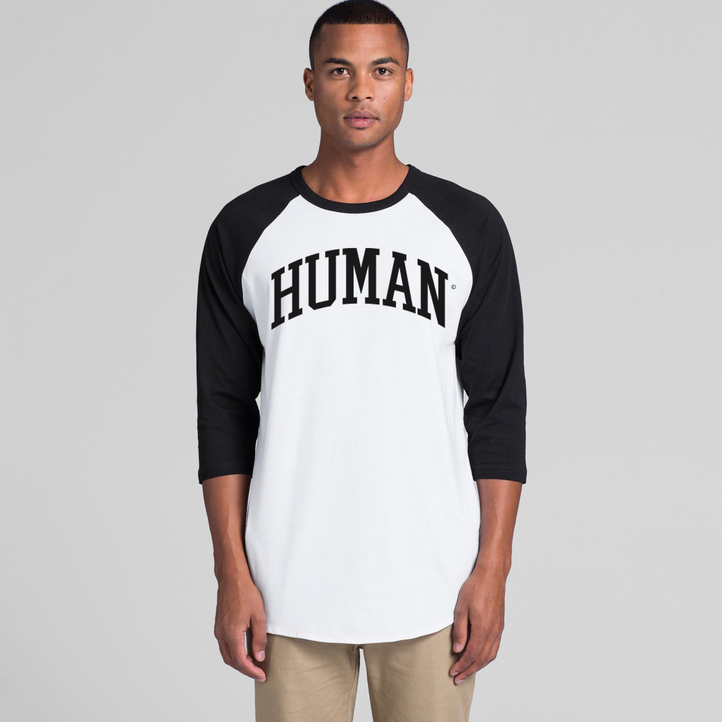 Human Raglan T-shirt