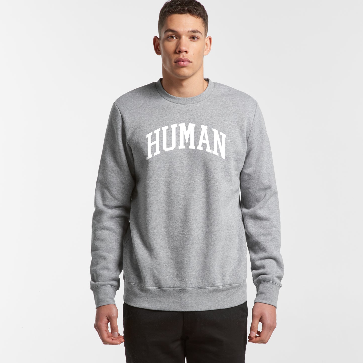 Human Stencil Crewneck