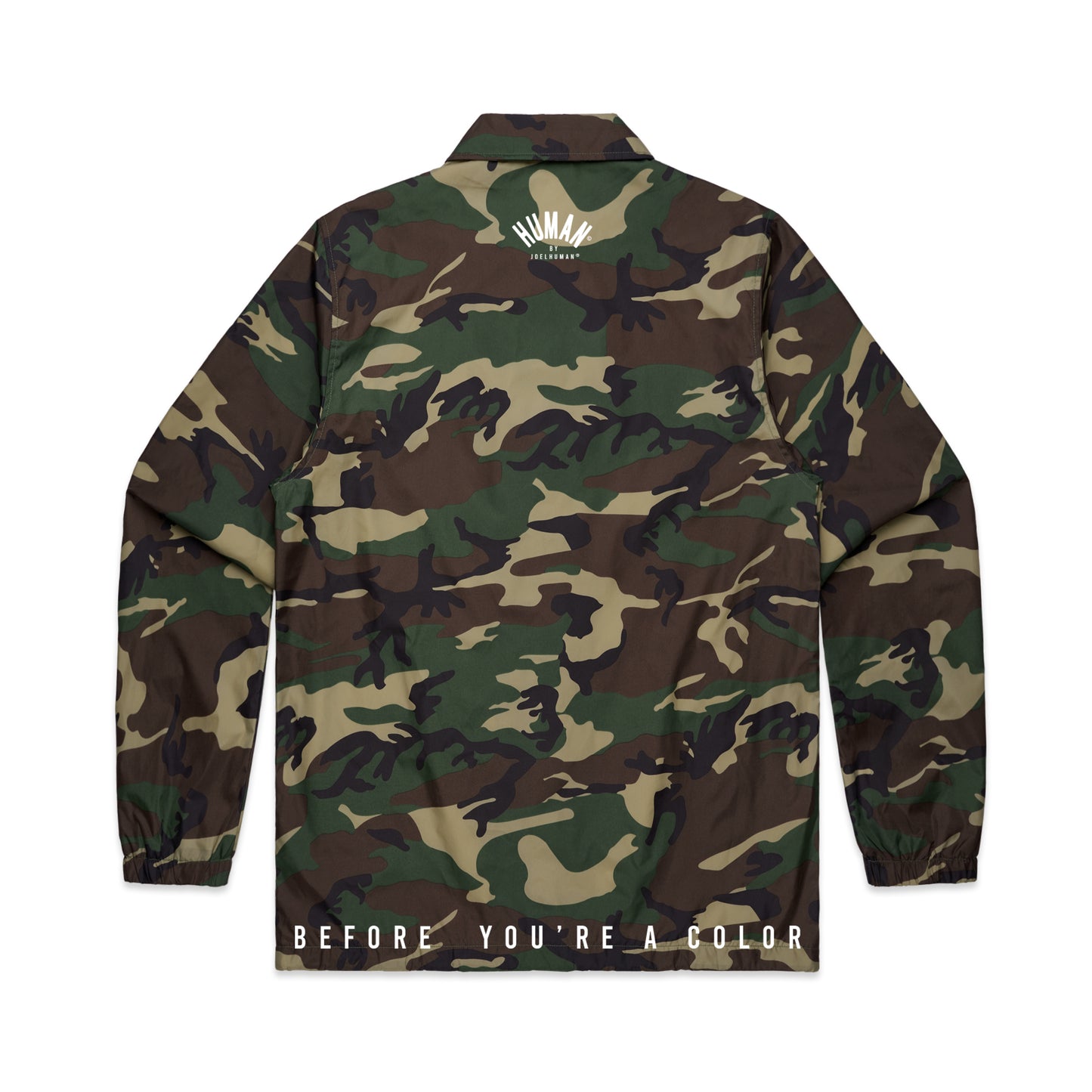Human Camo Coach Jacket