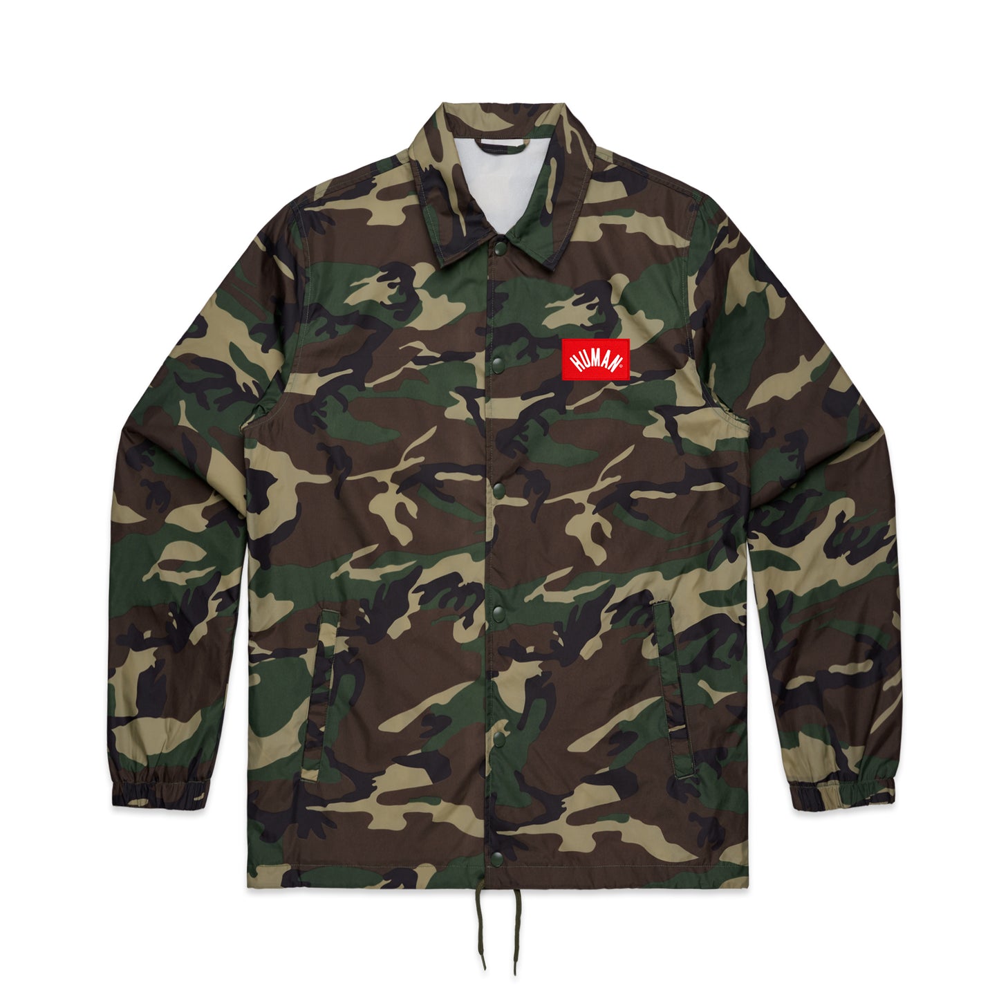 Human Camo Coach Jacket