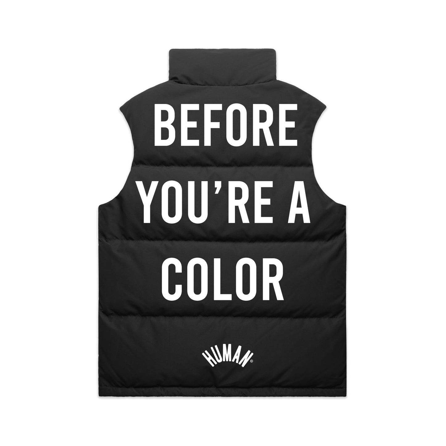 Human Puffer Vest