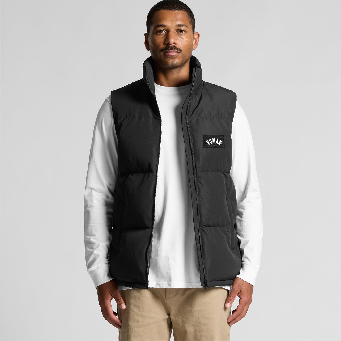 Human Puffer Vest