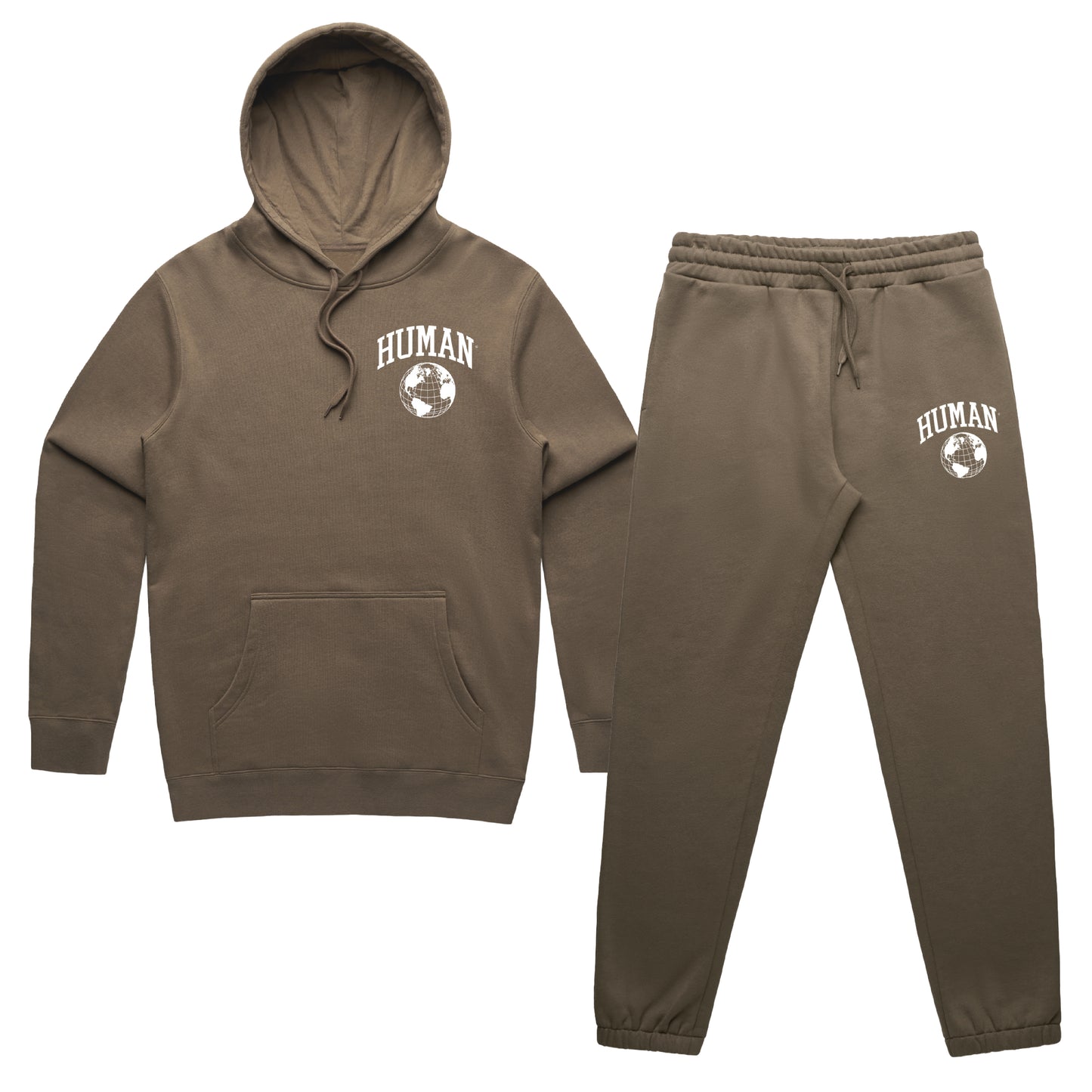Human Stencil Sweatsuit Set