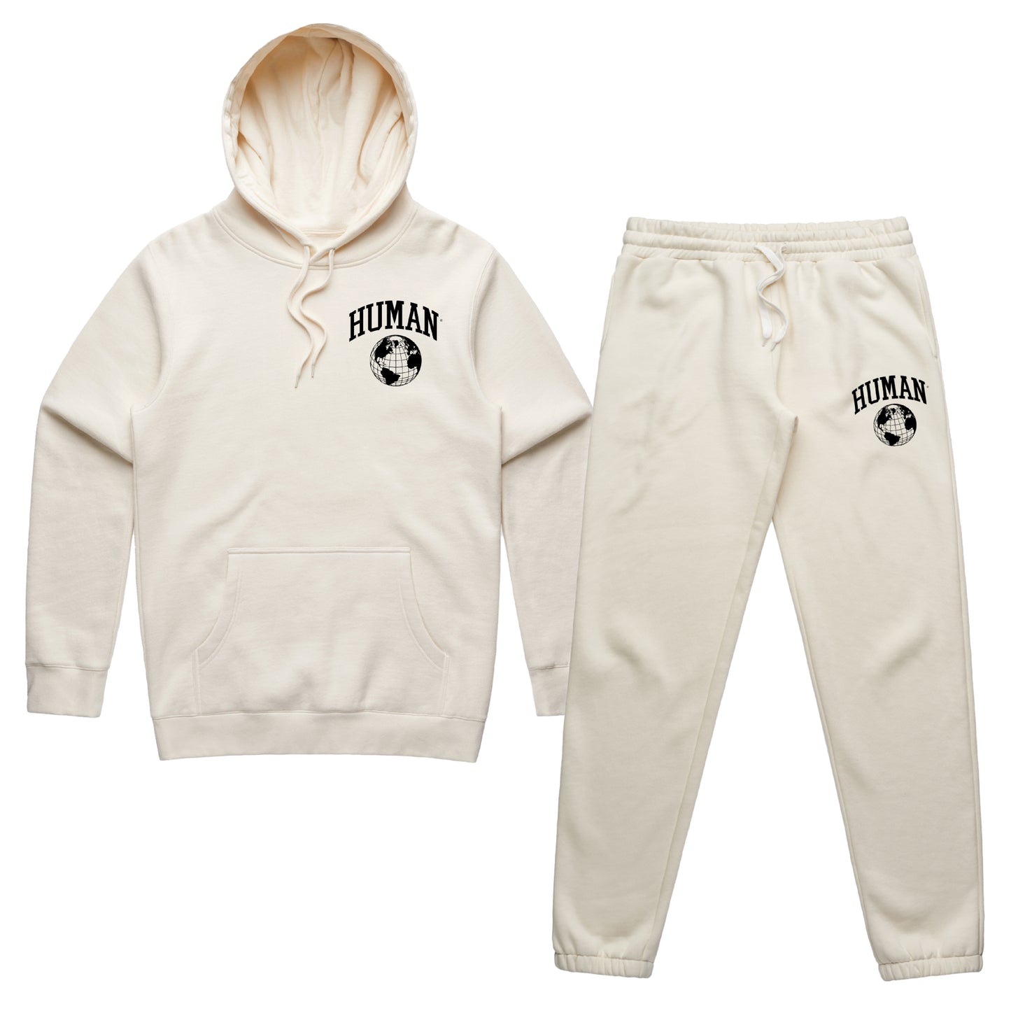 Human Stencil Sweatsuit Set