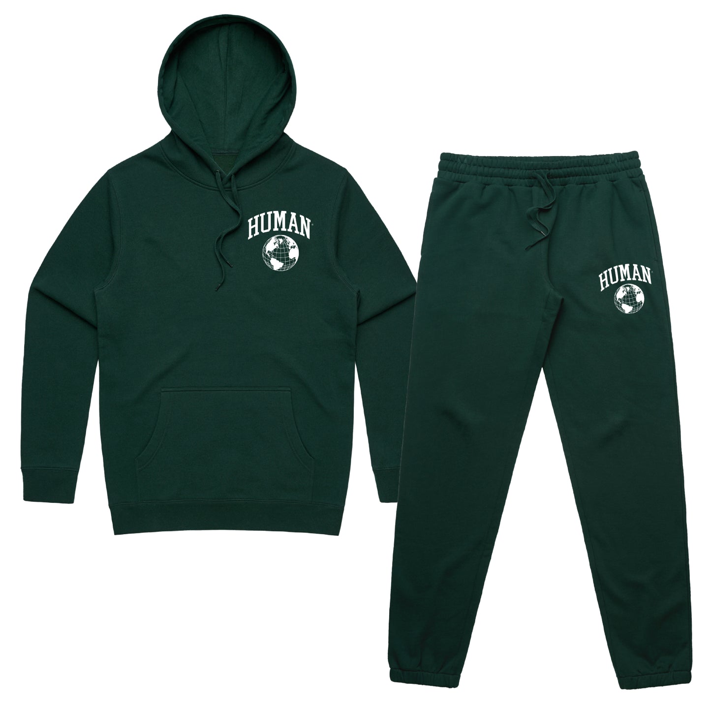 Human Stencil Sweatsuit Set