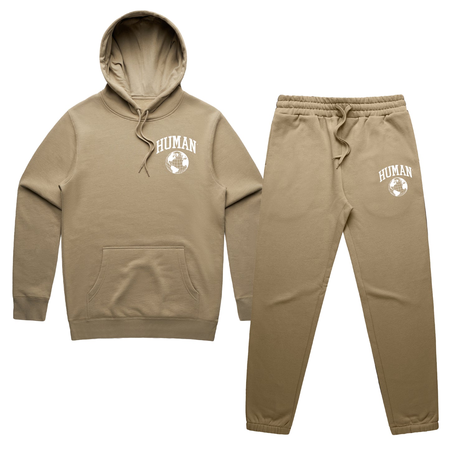 Human Stencil Sweatsuit Set