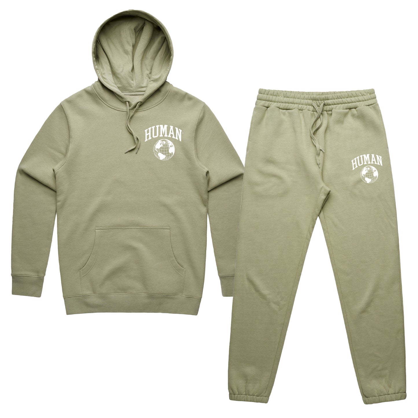 Human Stencil Sweatsuit Set