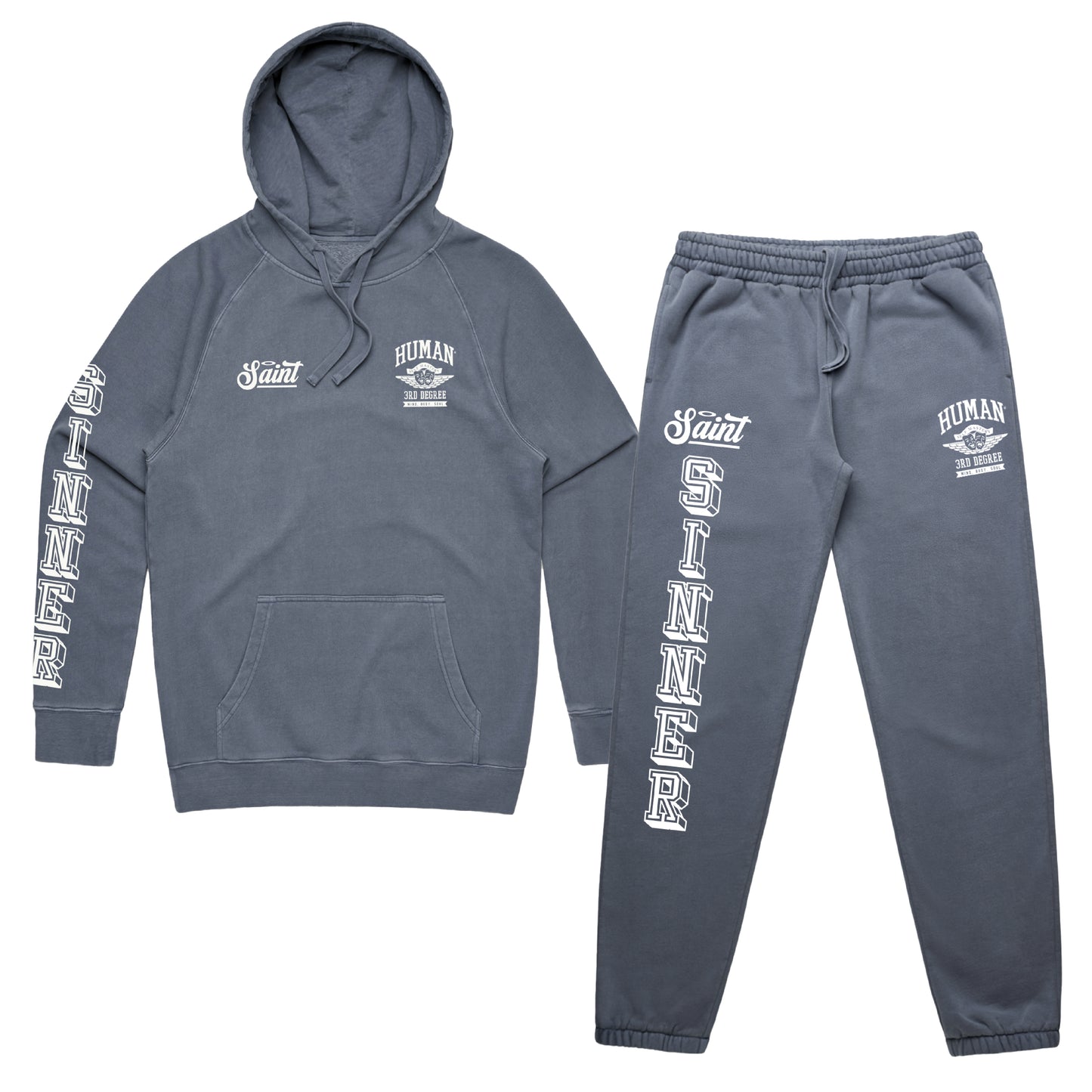 Human Faded Sweatsuit Set
