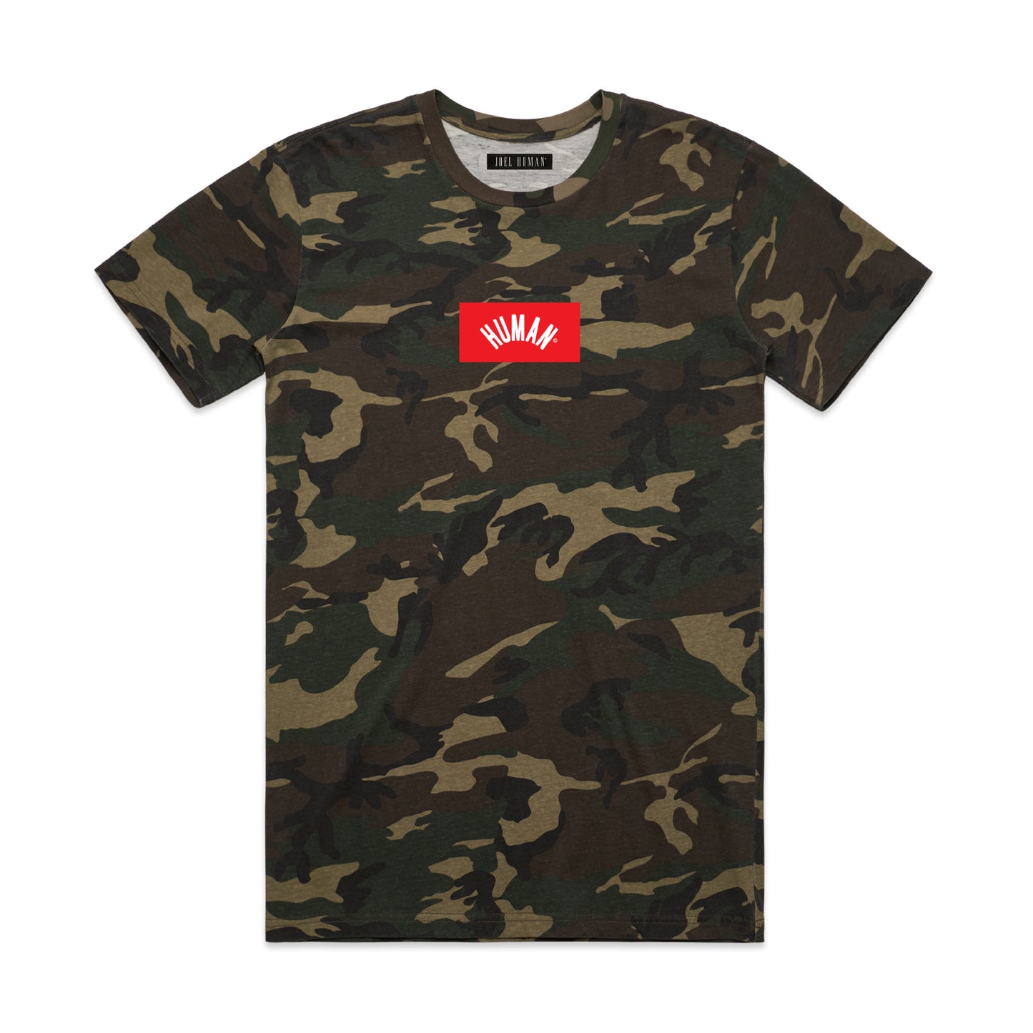 Human Red Box Camo Tee