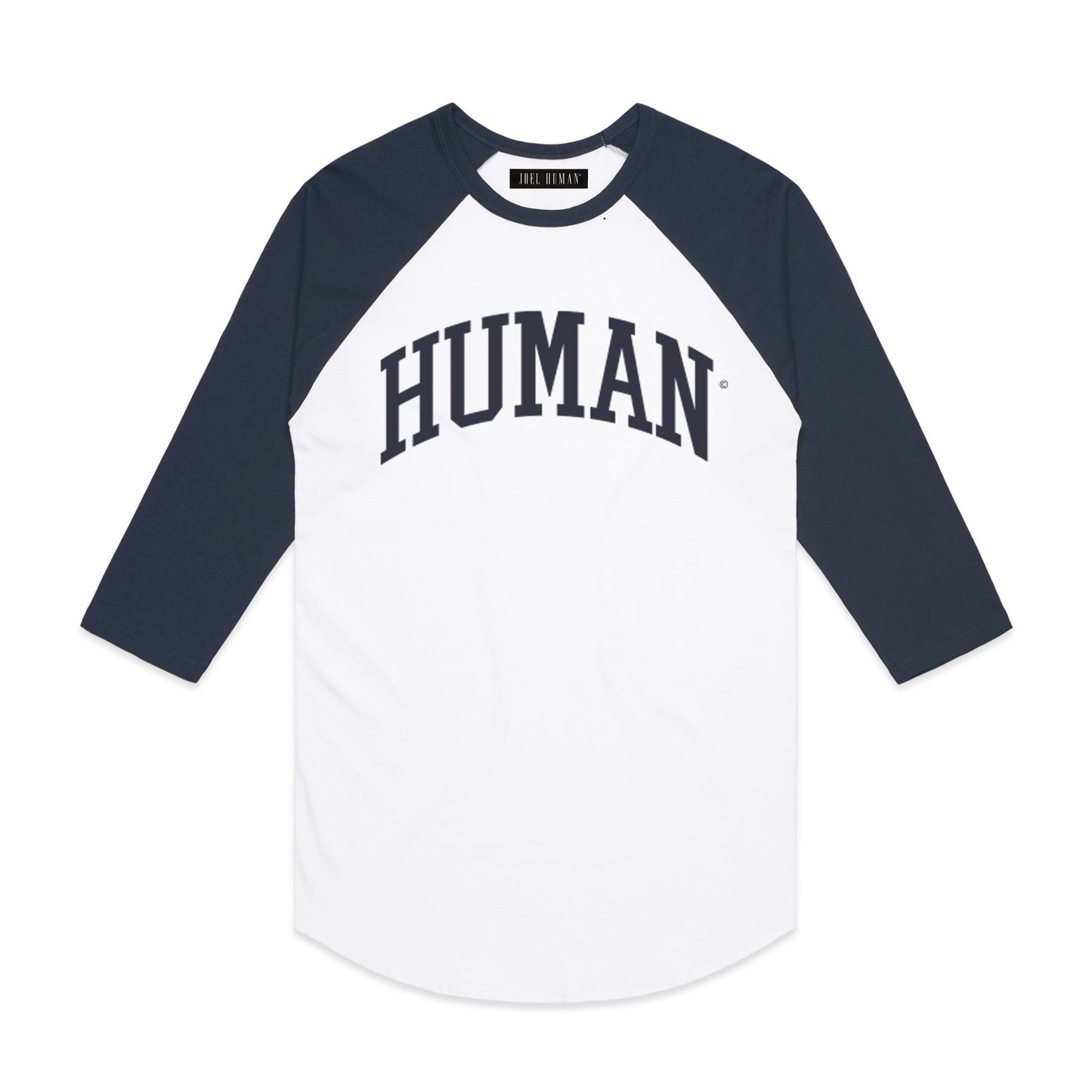 Camiseta raglán humana