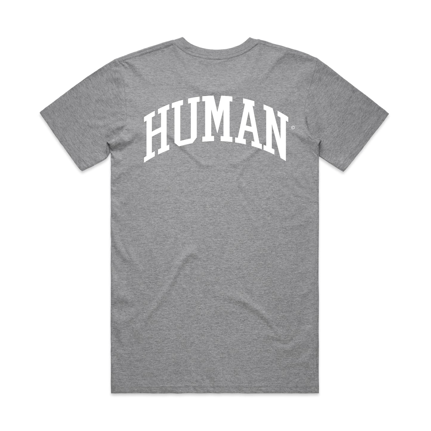 Camiseta de plantilla humana